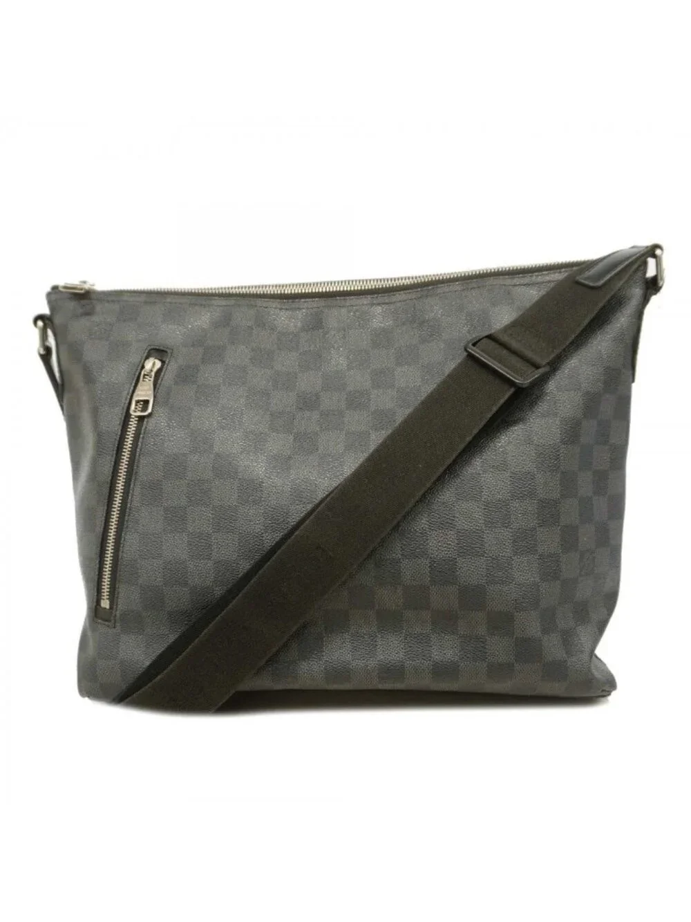 Louis Vuitton Shoulder Bag Damier Graphite Mick MM Black Gray